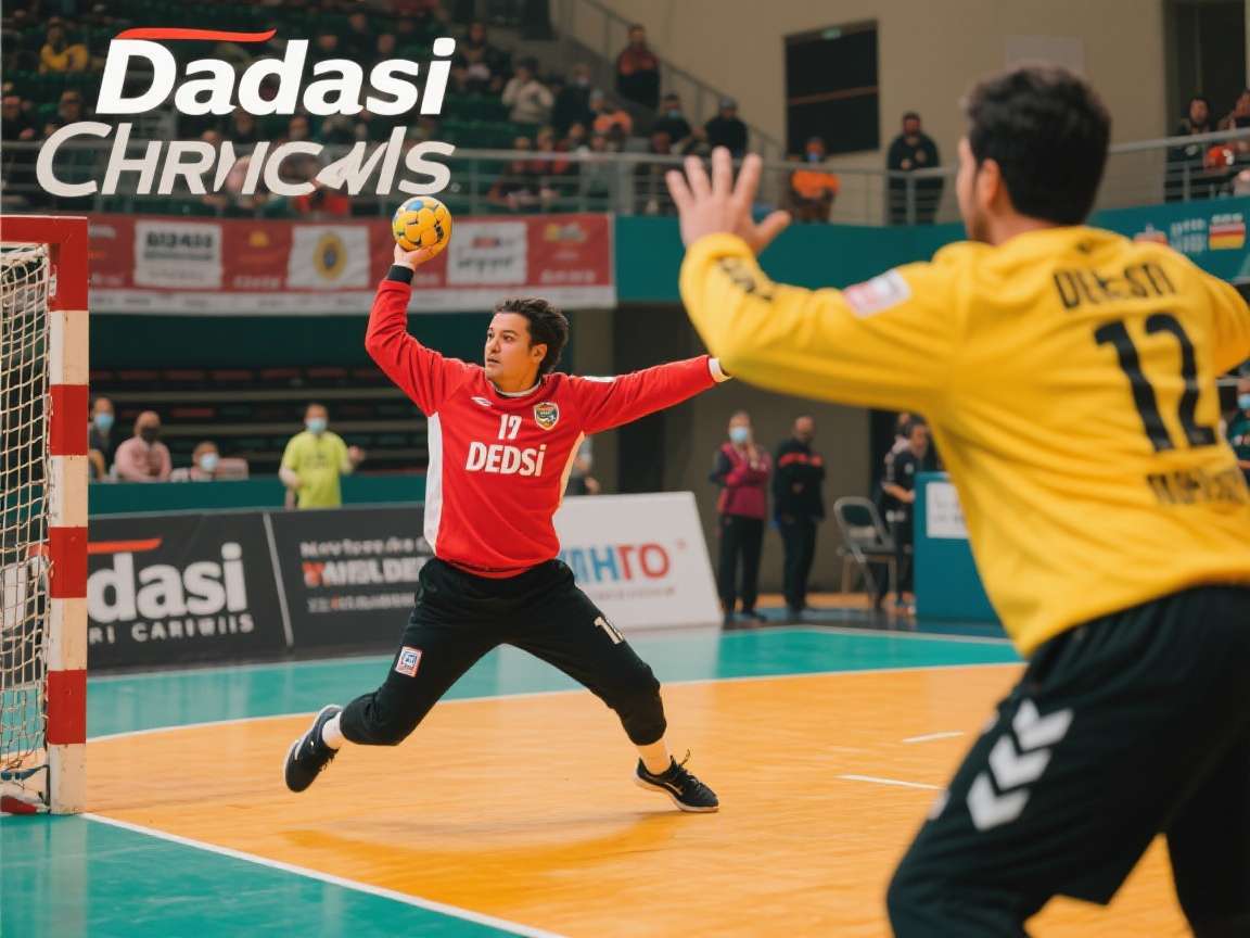 Desi Handball Chronicles - Authentic Street Handball Action Desi Handball Chronicles gameplay showing players in action on a street court with Indian surroundings